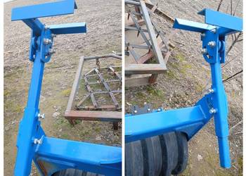 Podpory do agregatu talerzowego uprawowego do pod koła siewnika siewnik