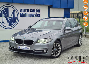 BMW 518 Szyberdach Navi El+Pamięć Fotele Skóra 2xPDC El.Klapa Xenon Wolne …