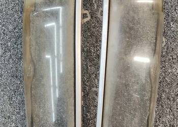 Listwy pod lampy BMW E39 LIFT szare silver