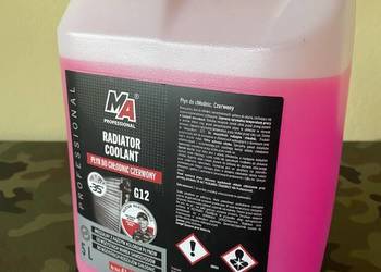 Płyn do chłodnic, chłodniczy MA G12 czerwony VAG 4,5L