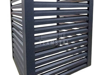 Osłona klimatyzatora – pompy ciepła 100x60x160 cm antracyt TS1218