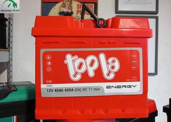 Akumulator TOPLA 45AH 420A P+