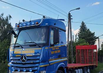 Mercedes Actros Laweta Autolaweta Pomoc Drogowa