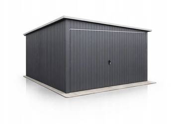 Garaż blaszany 3x6 jednospadowy na bok