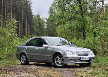 Mercedes C 200 2006r. Kompressor Gaz Automat W203 (2000-2007)