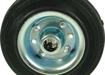 Koło metalowo gumowe z łożyskiem rolkowym Ro-Carr, 180 mm WH81180