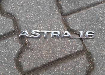 Astra 1.6 napis emblemat