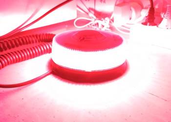 Lampa kogut Federal Signal LM 400 BOR SOP Policja Zura Pamiątki Gadżety