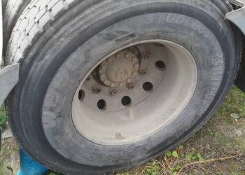 koła alu aluminiowe TIR śruby 315/80 4szt Paczków koło Nysy