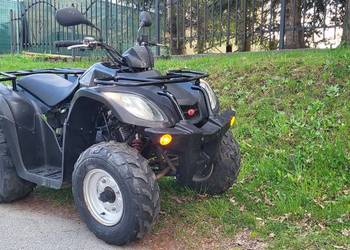 quad kymco mxu 50 automat idealny dla dziecka od I właściciela TRANSPORT