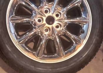 Kola Alu chrysler 225/55/17  5x114.3 chrom komplet 5szt