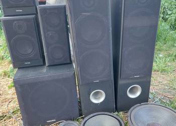 Tonsil kolumny 100w 8ohm subwoofer glosniki fenix sat 50w zestaw