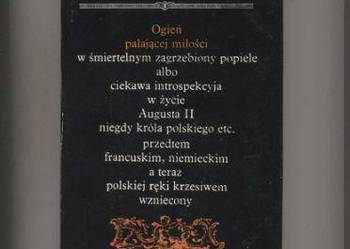 Ogień pałającej miłości w śmiertelnym zagrzebiony popie