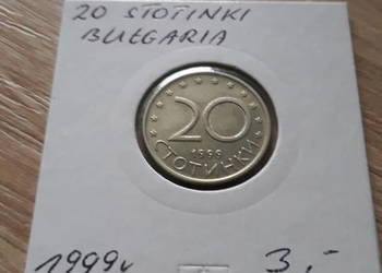 20 Stotinek Bułgaria 1999 r. 20 Stotinek Bułgaria 1999 r.