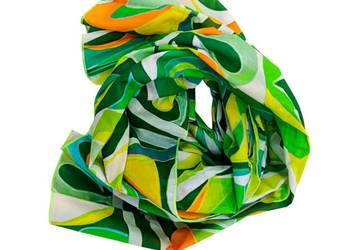 Chusta Szalik apaszka lekka delikatna 90/180cm wiskoza