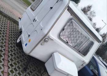 Przyczepa kempingowa Niewiadów N126E stan BDB lekka do 750kg przedsionek lo