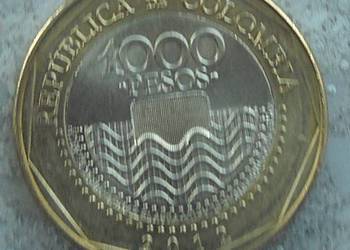 KOLUMBIA-1000 PESOS-2012 r (ŻÓŁW)