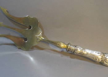 Srebrny Widelec Stolowy Minerwa