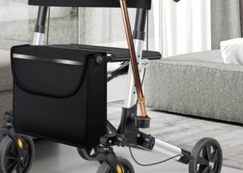 Wózek dla seniora krzesełko i torba