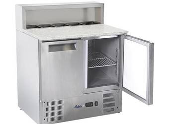 Stół do Pizzy z Blatem Granitowym 90x70 cm Hendi 236208