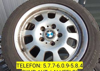 ALUFELGI 16 BMW + OPONY 205x55x16 / SKUP AUT /