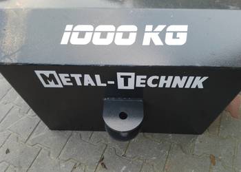 Obciążnik-Balast od 500 do 1500 kg moc.TUZ kat 2 Metal Techn
