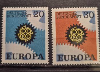 Niemcy RFN 1967 Michel nr. 533-534 Znaczki europejskie_03