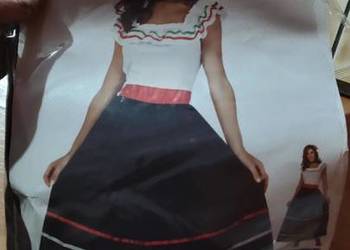 strój sukienka meksykanki meksykanka