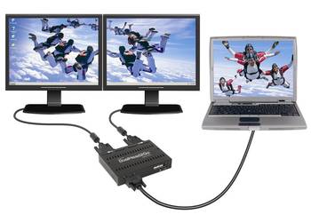 Matrox DualHead2Go A2A splitter konwerter video rozdzielacz