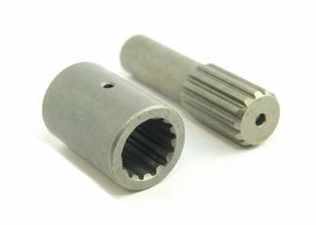 Tuleja 51 mm + wałek 13T, 91 mm, Iseki TS2510, 20 x 25 mm