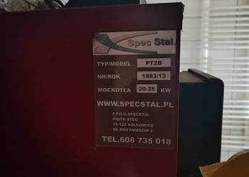 Kociol z podajnikiem