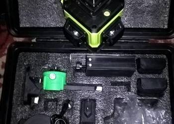 Laser krzyżowy - niwelator zielona wiązka 30 metrów