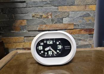 Stary budzik mechaniczny zegar zegarek PETER -silent Made in Germany