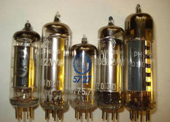Lampy PL21 (5727) , OB2WA, QQE03/12 dla kolekcjonera.