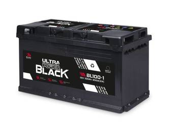 AKUMULATOR ULTRA POWER BLACK BL100-1 12V 100Ah 850A (EN)