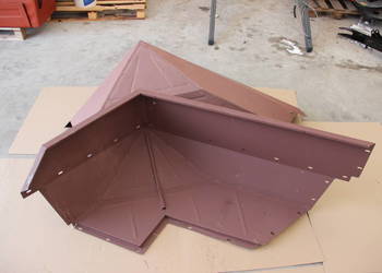 Błotniki tylne metalowe stary typ Ursus C-385 i pochodne kpl