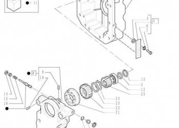 New Holland T6010 Obudowa 95.5mm inner casing depth 47131253