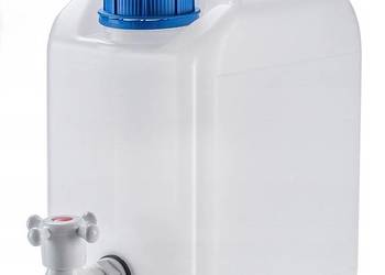 Kanistry z kranem, umywalki plenerowe 5L, 10L, 20L, 30L