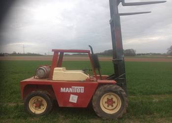 widlak terenowy manitou, wózek manitou