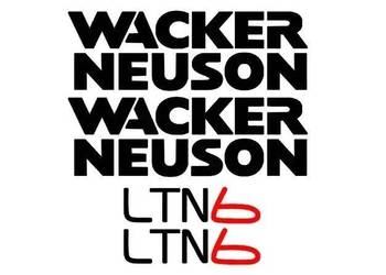 Naklejki naklejka oklejenie - WACKER NEUSON LTN 6 Zamiennik