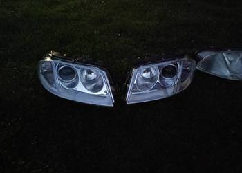 Lampy Passat B5 FL Komplet Hella + Depo IDEALNE odbłyśniki, silniczki, deki
