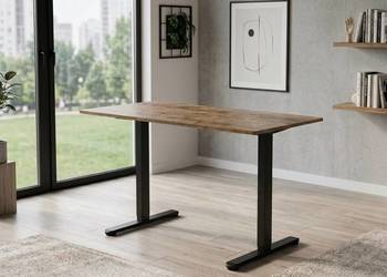 Biurko Elektrycznie Regulowane 140x70cm Ergonomiczny Stelaż Gamingowe Nowe