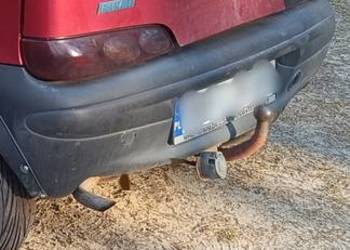 Lampy tył Fiat Seicento przyciemniane ciemne
