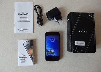 Smartfon KAZAM TROOPER X4.0, 3 wejścia SIM. re