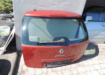 RENAULT MEGANE 2 II KLAPA TYLNA KOMBI CZERWONA TEB76 FL