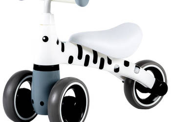 Rowerek biegowy dla dzieci bezpieczna konstrukcja koła EVA "Zebra" ECOTOYS