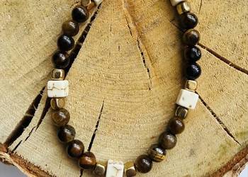 Bransoletka z kamieni naturalnych