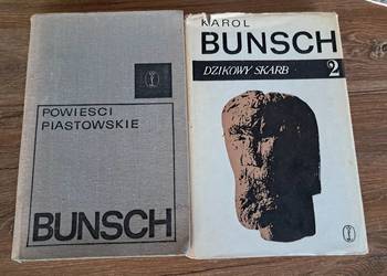 2 książki z 1966r z dedykacją "dzikowy skarb" Buncha stan db+