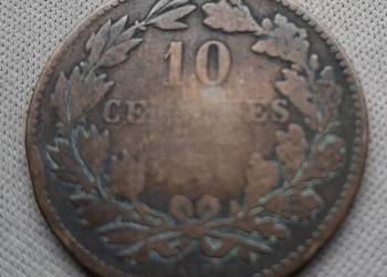 LUKSEMBURG-10 CENTIMES-18XX-r