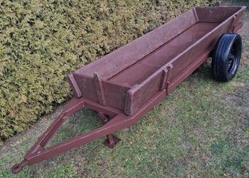 Dwukołówka przyczepka rolnicza - solidna